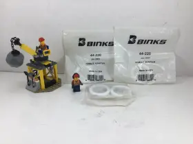 44-220 Binks - 4 Part Lot Female Adaptor New Old Stock