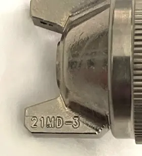 46-21md-3 Binks 46-21mp-3 Air Cap Part Number On Aircap Horn 21md-3 Open Box Never Used