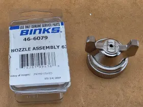 46-6079 Binks New Air Nozzle Assembly 63pr