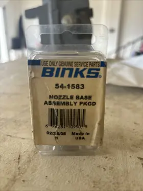 54-1583 Binks Nozzle Base 1ea