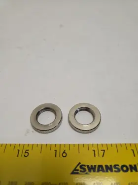 54-323 Binks Fluid Control Screw Locknut Lot Of 2