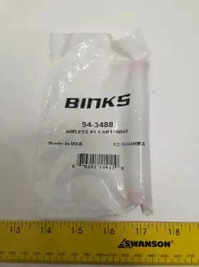 54-3488 Binks Airless #1 Cartridge