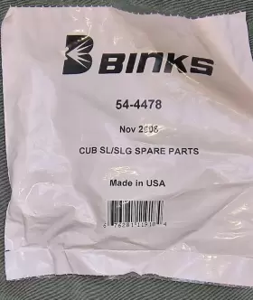 54-4478 Binks Cub Al/slg Spare Parts Brand New