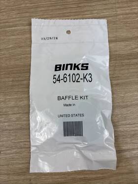 Binks 54-6102-k3 Trophy Hvlp Automatic Spray Gun Baffle Kit 3 Pack