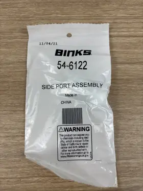54-6122 Binks Side Port Assembly