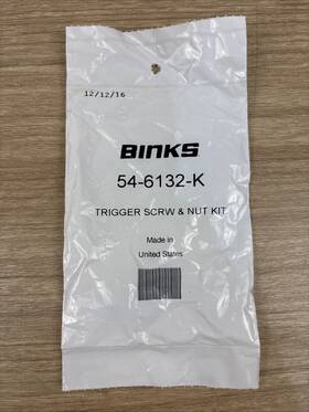 Binks 54-6132-k Trigger Screw And Nut Kit