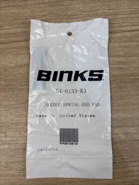 Binks 54-6133-k3 Needle Spring And Pad