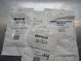 Binks 54-750 Spring Lot Of 22