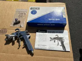 6211-4307-9 Binks 2001 Pressure Paint Spray Gun Made In Usa 66sd 66ss