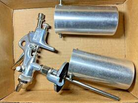 Binks 676281129350 Model 115 Touch-up Spray Gun In Box With Instructions Usa