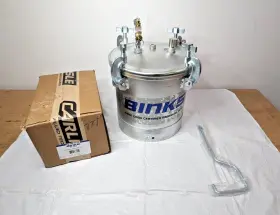 83c-210 Binks 676281191340 Paint Sprayer Pressure Tank Single Regulation No Agitation