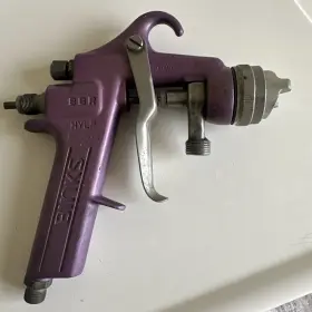 71224 Binks Mach 1 Hvlp Spray Gun. Adjustable Flow.purple. Model