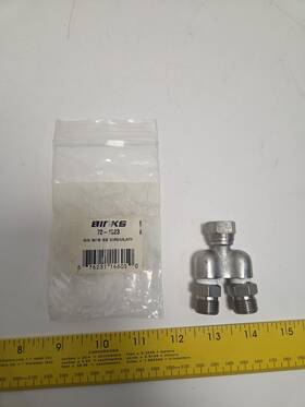 Binks 72-1823 3/8 Inch Stainless Nps Steel Circular Connector