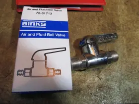 72-81712 Binks Air And Fluid Ball Valve