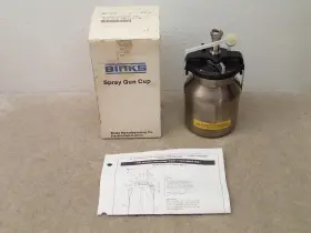 80-272 Binks Vintage Original Spray Cup For Mach 1 Hvlp Nice Old Stock