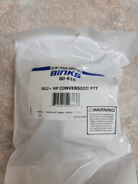 Binks 80-619 Sg2 Hp Conversion Kit