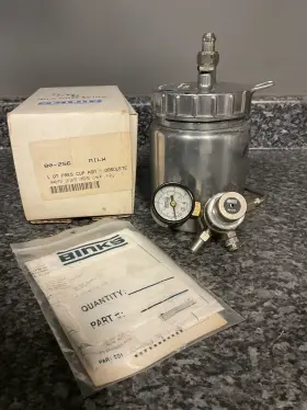 80-256 Binks 80295 Aluminum Pressure Cup - 1 Quart