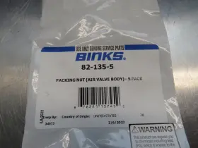 82-135-5 Binks Packing Nut - 5 Pack
