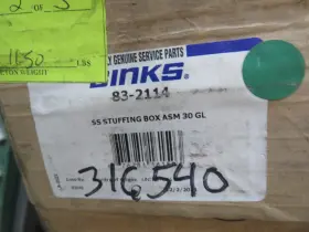 83-2114 Binks Ss Stuffing Box Asm 30gal