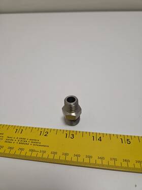 Binks 83-2484 1/4 Npt Inch 3/8 Nps Stainless Steel Nipple