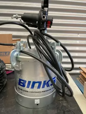 83c-221 Binks 83c221 Pressure Tank 2.8 Gal