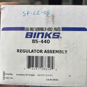 85-440 Binks Regulator Assembly New