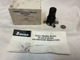 85-448 Binks Regulator Assembly Sg2 Rotary Agitator Control