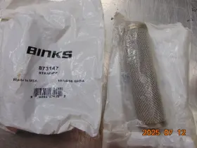 873147 Binks 1 New Strainer