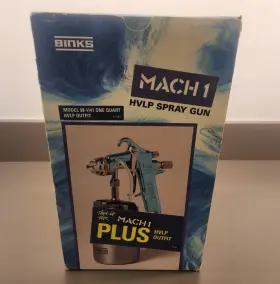 98-1141 Binks Mach 1 Hvlp Outfit - Includes Quart Cup And Regulator