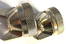 46-6002 Binks Aircap Air Cap 900343 2100 Spray Gun 63pb 2 Aircaps For 172.00 Open Box