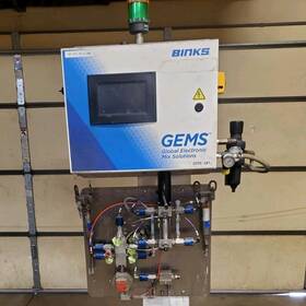 Binks E2l-121101 Gems 2k Component Mixer 110-230v Electrical