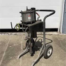 Mx22060pu-cak Binks Ax260l-8 Airless Paint Sprayer Gray Cart Frame Air Powered