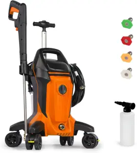 Jx095 Birtechway Electric Pressure Washer 4000 Psi 2.8 Gpm With 4 Anti Orange