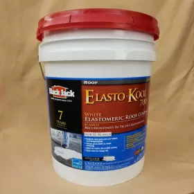 5527-1-30 Black Jack Elasto-kool 700 White Elastomeric Roof Coating 4.75gal Each
