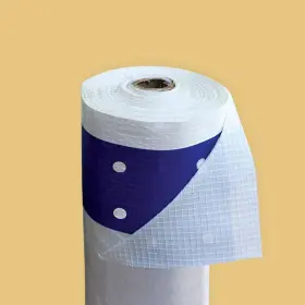 Ss-86100 Boen Scaffold Sheeting 100ft Durable Composite Fire Resistant Sheltersheet White