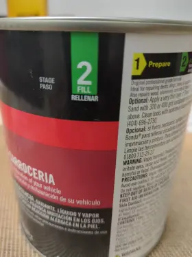 Bondo 070383002686 New Body Filler Repair And Restoration 1.75 Lb Hardener 0.75 Oz