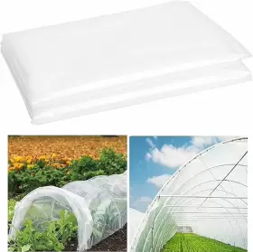 Sheet01 Bondream 12ft X 25ft Clear Greenhouse Plastic Sheeting 6mil Extra Thick Polyethylene W
