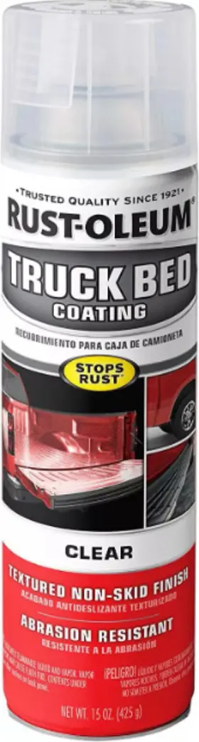 352594 Branded Automotive Truck Bed Liner Coating Spray Trailer Floor Protector Paint Clear New