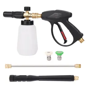 5212002 Branded Pressure Washer Short Gun Kit Spray Black And Green