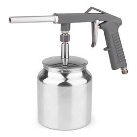 Branded Hyy123 Automotive Undercoating Spray Gun Air Paint Tool With Suction Cup Silver Finish