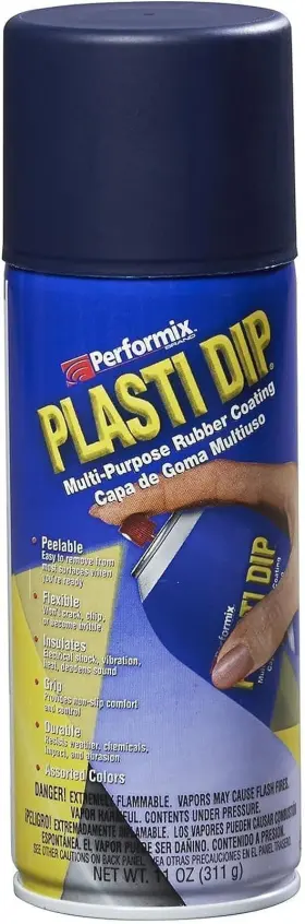 Branded01 445039171117 Plasti Dip Multi Purpose Rubber Coating Aerosol Black - 11oz