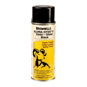 083-002-112 Brownells Aluma-hyde Ii Epoxy Based 12 Ounce Pack Of 1 Semi Gloss Black