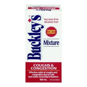 Buckleys 739833114188 Original Cough Congestion Syrup 2 Bottles Of 100ml