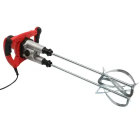 2800w Bulelula 755824175297 Handheld Electric Concrete Mixer Cement Dual Paddle Portable Mo