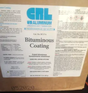 Bc17a C.r. Laurence Lot Of 20 Bituminous Paint Coating Dr