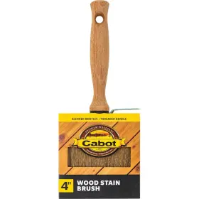 140480600 Cabot 4 Inch Block Wood Stain Brush 080351000614