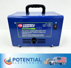 Hv250001le Campbell Hausfeld Serious Duty 2 Stage Hvlp Turbine Free Shipping