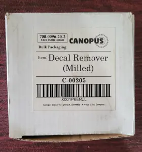C-00205 Canopus 4 Inch Decal Remover Milled