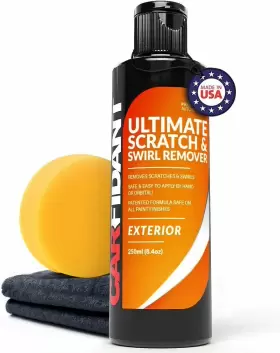 Carfidant Carf-c305-kit Universal Scratch And Swirl Remover Kit With Towel