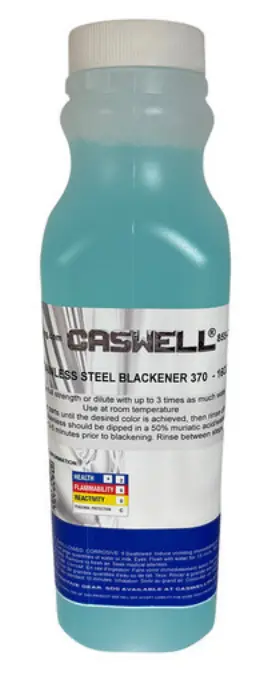 Ssb370 Caswell Stainless Steel Blackener 370 16 Fluid Ounce Bottle